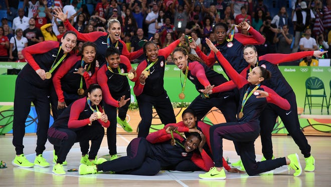 The U.S. women's basketball team have won six consecutive Olympic gold medals.