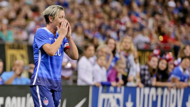 Wambach, 35, started and left in the 71st minute against China in New Orleans.