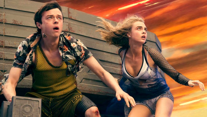 Masters of their universe: Dane DeHaan and Cara Delevingne.