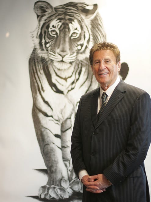 Mike Ilitch at the administrative offices of Comerica Park on Thursday, September 28, 2006. AMY LEANG/Detroit Free Press