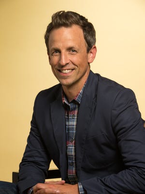 Seth Meyers, a Northwestern grad, is tuned in big time this season to college basketball.