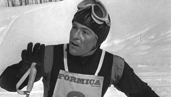 Jean Vuarnet. skiing, 1933-2017.
