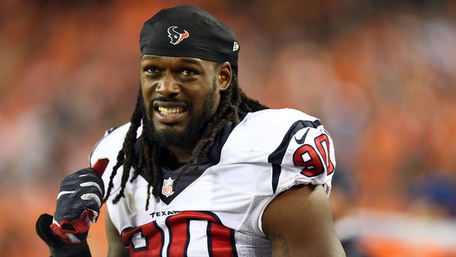 Texans DE Jadeveon Clowney: Health issues limited the former No. 1 overall pick in his first two years. But with J.J. Watt sidelined, Clowney has stepped up and been a terror for opposing offensive lines.