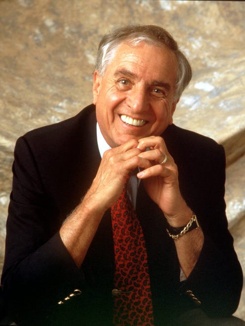 Director Garry Marshall sat for a USA TODAY portrait in 1995.