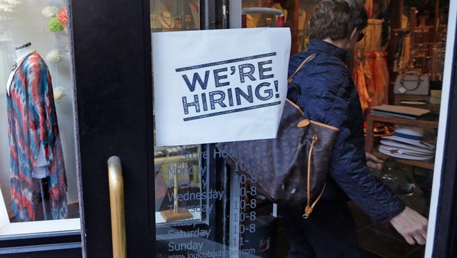 Hiring was surprisingly strong in January and February.