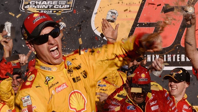 Joey Logano won at Phoenix to advance to the Chase for the Sprint Cup finale.
