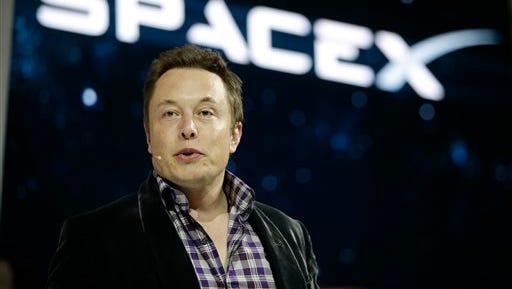 Elon Musk, CEO of SpaceX.