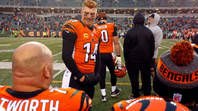 24. Bengals (27): After watching what Matthew Stafford has done in 2016, maybe it shouldn't be shocking that Andy Dalton's best game came without A.J. Green?