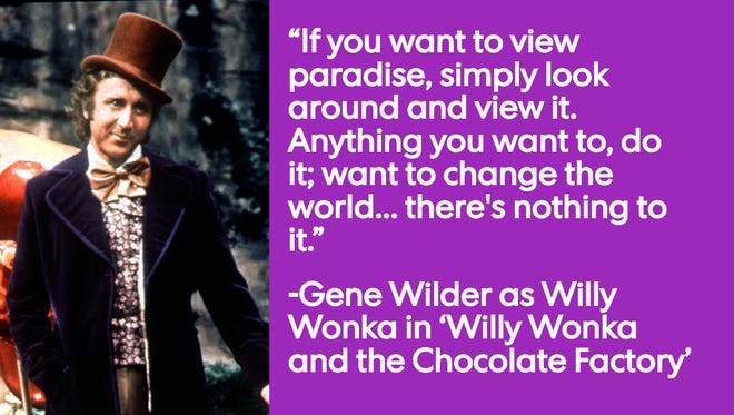 From 'Willy Wonka and the Chocolate Factory.'