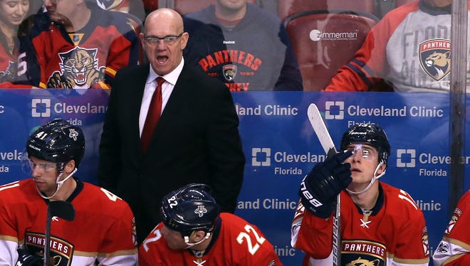 Tom Rowe was relieved of his duties as Florida Panthers general manager and interim head coach.