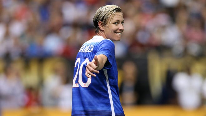 "I love this team, this country, and it has been my pleasure and my honor to represent you all, the fans, for as long as I’ve been able to," Wambach said after the game.