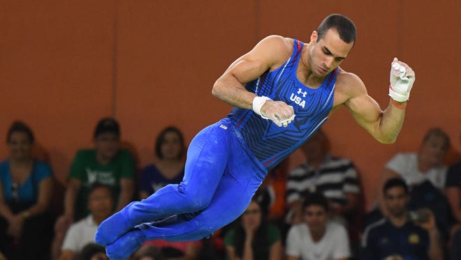 Danell Leyva won silver medals in the parallel bars and high bars in the Rio Olympics.