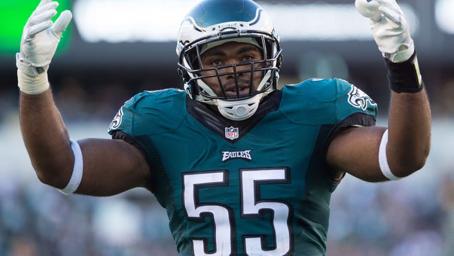Eagles DE Brandon Graham: Fletcher Cox grabs the headlines in Philadelphia, but Graham is there with him as the defense's top performer. A switch to the 4-3 and his natural defensive end role has brought out the best of Graham in his seventh season.