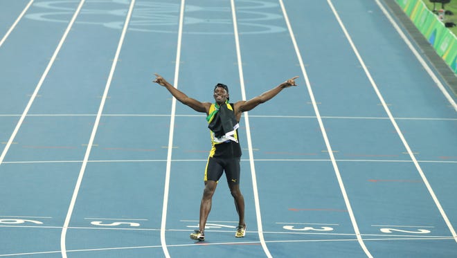 Usain Bolt says goodbye to the Olympics after racking up his ninth gold medal.