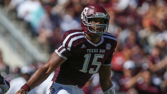 1. Cleveland Browns — Myles Garrett, DE, Texas A&M: Cleveland coach Hue Jackson indicated at last month's league meeting that the top pick is not for sale, even in a year when the type of polished quarterback prospect the Browns so desperately need isn't worthy of the selection. (Naturally, an ESPN report surfaced Wednesday suggesting team brass is now strongly considering UNC QB Mitchell Trubisky first overall. We'll address that shortly.) But barring a huge upset, it's hard to envision anyone other than Garrett — an elite athlete who produced like one for the Aggies and would address a primary need for the Cleveland defense — hearing his name called first by Roger Goodell on draft night.
