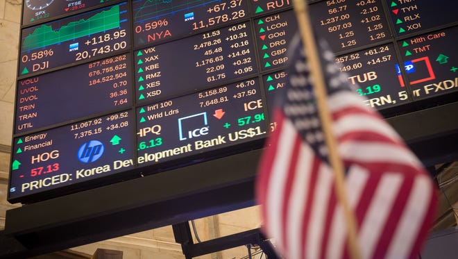 The New York Stock Exchange on Feb. 21, 2017.