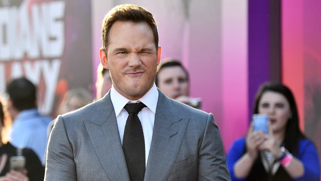 HOLLYWOOD, CA - APRIL 19:  Actor Chris Pratt arrives at the premiere of Disney and Marvel's "Guardians Of The Galaxy Vol. 2" at Dolby Theatre on April 19, 2017 in Hollywood, California.  (Photo by Frazer Harrison/Getty Images) ORG XMIT: 700033564 ORIG FILE ID: 670465482