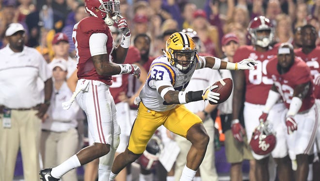 3. Chicago Bears — Jamal Adams, S, LSU: Though Chicago's defense has shown steady improvement during two years under coordinator Vic Fangio, it still lacks an identity. Adams' highlight reel is full of big hits and disruptive plays, and with a sub-4.4 40-yard dash at his pro day, he answered any lingering questions about his athleticism and ability to range for deep balls. His swagger and reputation as a strong leader could vault this unit to the next tier.