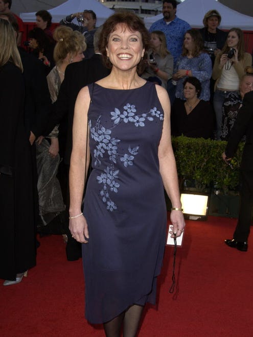 FILE - APRIL 22: Actor and star of "Happy Days" Erin Moran dies at 56. Erin Moran during ABC's 50th Anniversary Celebration at The Pantages Theater in Hollywood, California, United States. (Photo by SGranitz/WireImage) ORG XMIT: 690205223 ORIG FILE ID: 105045766