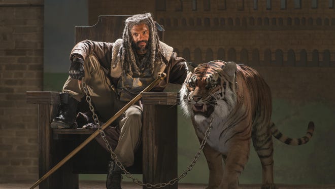 Khary Payton as Ezekiel - The Walking Dead _ Season 7, Episode 2 - Photo Credit: Gene Page/AMC