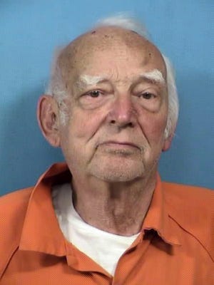 This undated photo provided by the DuPage County State's Attorney's Office shows Edward Klein. Klein, A retired federal law enforcement officer was charged in the May 16, 2017 shooting of an Amtrak train conductor in Naperville, Ill.