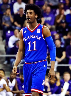 Josh Jackson during a game against the TCU Horned Frogs.