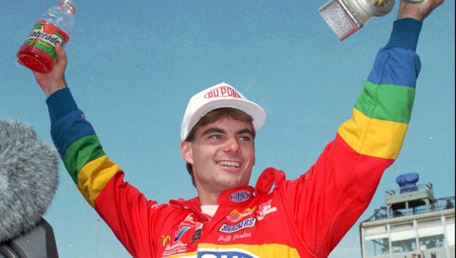 After winning his first career Cup race at Charlotte in May, Gordon collected his second career victory at the inaugural Brickyard 400 in Indianapolis on Aug. 6, 1994.