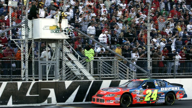 Gordon won four races in 2005, including the Subway 500 at Martinsville on Oct. 23. Gordon finished 11th in the final standings.